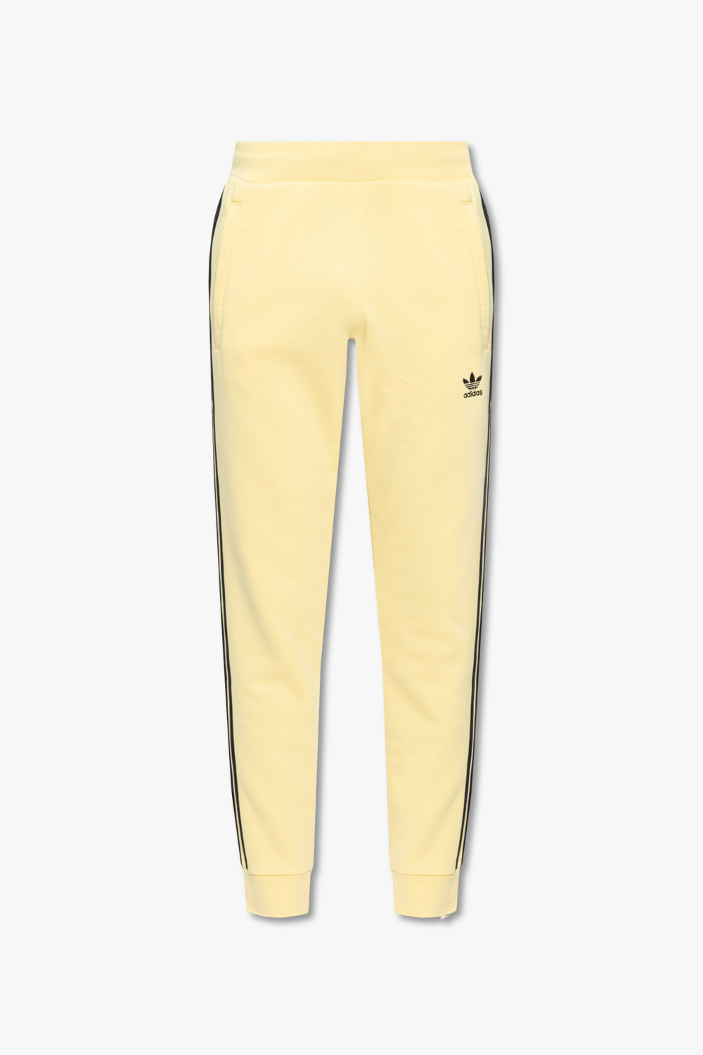 adidas x plr black australia women soccer team Yellow Trousers with logo ADIDAS Originals SchaferandweinerShops AS